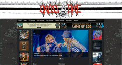 Desktop Screenshot of crossfire-metal.de